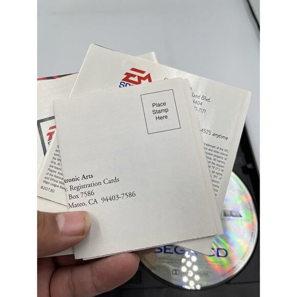 FIFA International Soccer (Sega CD) CIB Complete w/ Reg Card & Tested Ships Fast - Picture 5 of 6